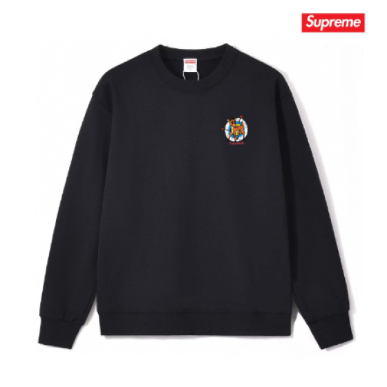Supreme Small Embroidered Deer Logo Crewneck